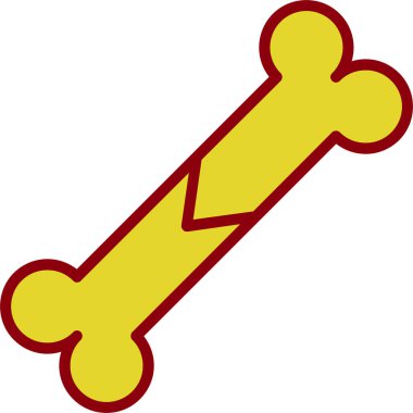 vektör kemik simgesi çizimi 