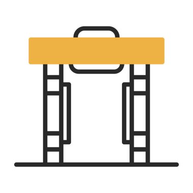 Modern simgenin vektör illüstrasyonu