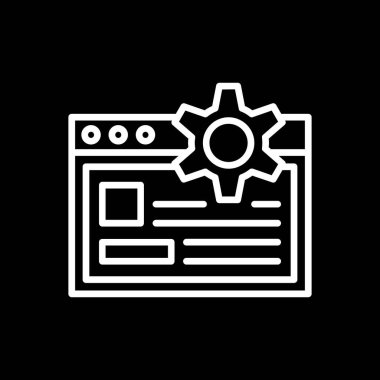 seo ve optimizasyon simgesi vektör çizimi