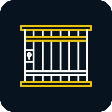 vektör hapishane web simgesi