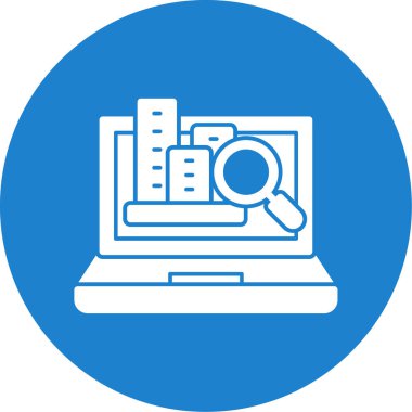 seo modern simgesinin vektör illüstrasyonu