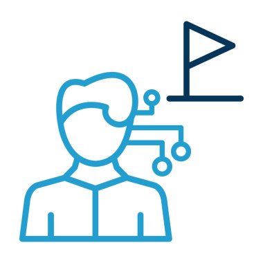 Kolayca düzenleyebilen veya düzenleyebilen Kullanıcı Vektörü simgesi