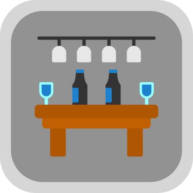 alkol içecek vektör simgesi