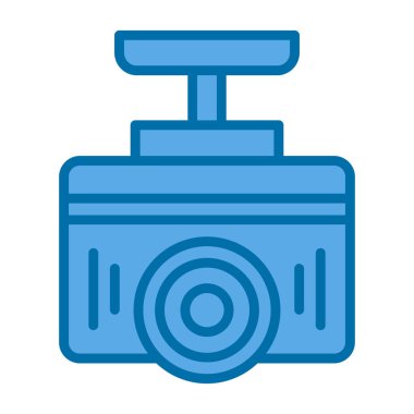 Kamera. Web simgesi basit illüstrasyon