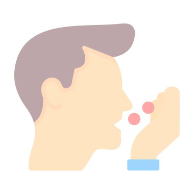 erkek karakter, illüstrasyon, beyaz arkaplan üzerindeki vektör.