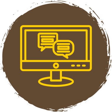 seo modern simgesinin vektör illüstrasyonu