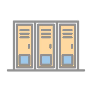 Web ve mobil uygulaması tasarımı, sunucu logo kavramı için beyaz arka plan üzerinde izole server simge vektör