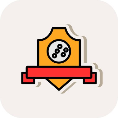 Vektör illüstrasyonu, simge ögesi