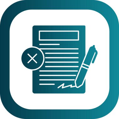 Belge simgesinin vektör illüstrasyonu