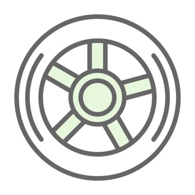 fan simgesi vektör illüstrasyonu