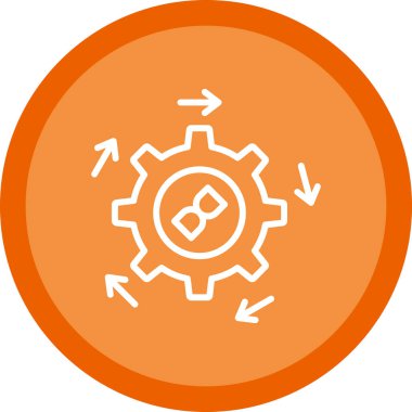 Ayarlama. Web simgesi basit illüstrasyon