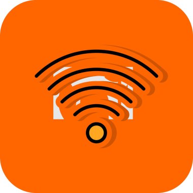 wifi simgesi vektör illüstrasyonu