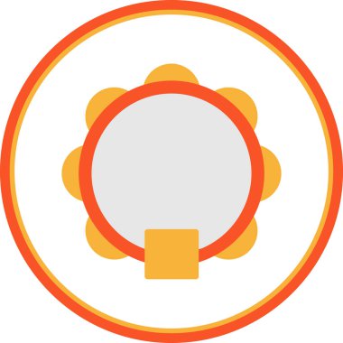 Bir çelengin vektör illüstrasyonu