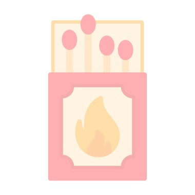 Kutu vektör illüstrasyonunu basit tasarımla eşleştirir