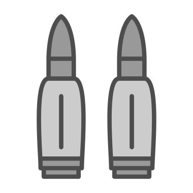 İki siyah dürbünün vektör simgesi