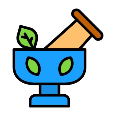 Bitki. Web simgesi basit illüstrasyon