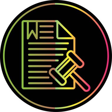 yasal belge vektör çizim tasarımı 