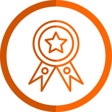 Ödül. Web simgesi basit illüstrasyon
