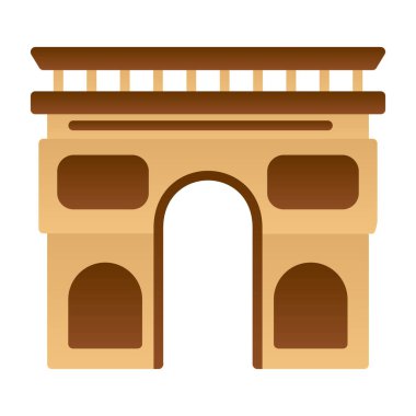 Kemer. Web simgesi basit illüstrasyon