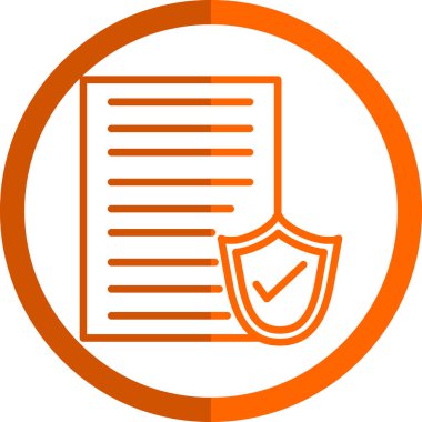 Kontrol listesi simgesi vektör illüstrasyonu