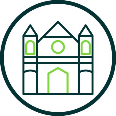 Yapı simgesinin vektör illüstrasyonu