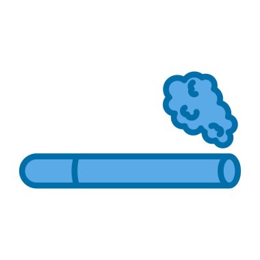 sigara ikonu vektör illüstrasyonu 