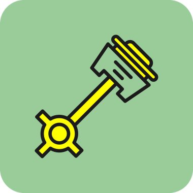 Modern b 'nin vektör illüstrasyonu eksik simgesi