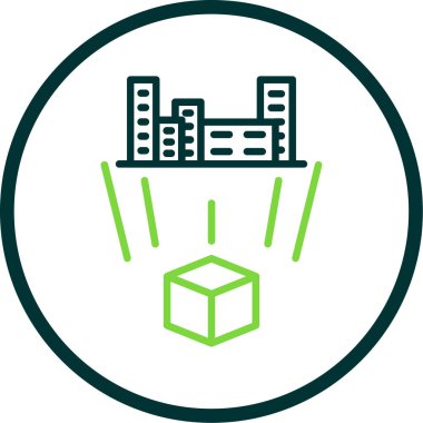 Vektör İnşa Simgesi illüstrasyonu