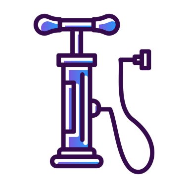 Boru. Web simgesi basit tasarım