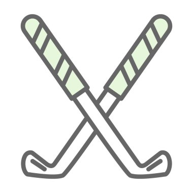 Hokey. Web simgesi basit tasarım