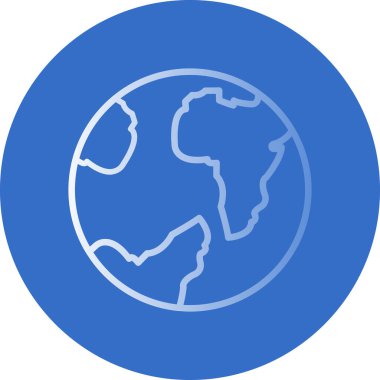 Dünyanın vektör illüstrasyonu