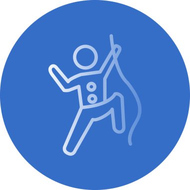 Web simgesi vektör illüstrasyonuna tırmanılıyor