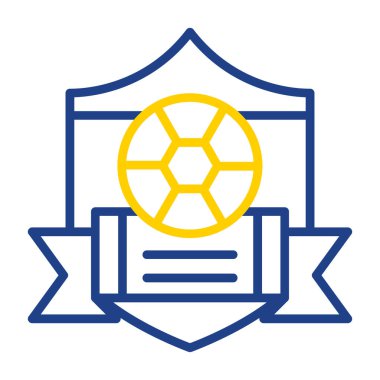 futbol futbol simge vektör çizim