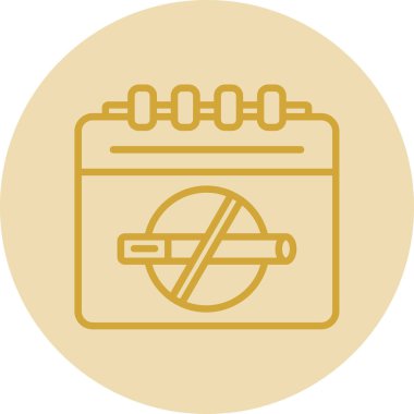 Takvim simgesi, vektör illüstrasyonu basit tasarım