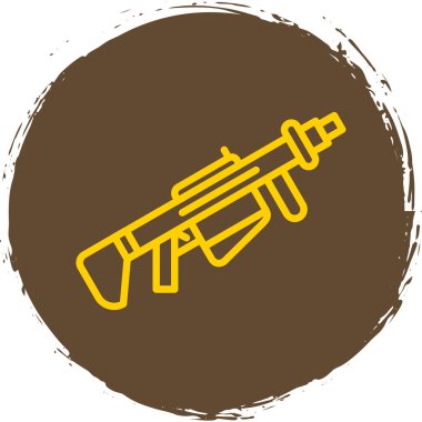 El bombası fırlatma simgesi resimleme basit tasarım