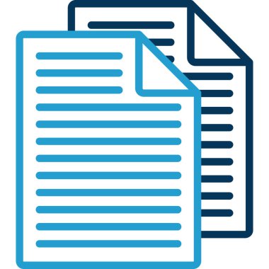 belge simgesi vektör illüstrasyonu 