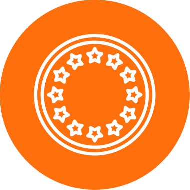 Simgenin vektör illüstrasyon tasarımı