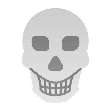 Kurukafa simgesi vektör illüstrasyonu