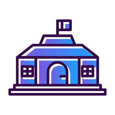 House vektör simge işareti simge vektör çizim kişisel ve ticari kullanım için..