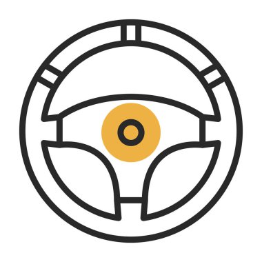 araba tekeri vektör illüstrasyonu