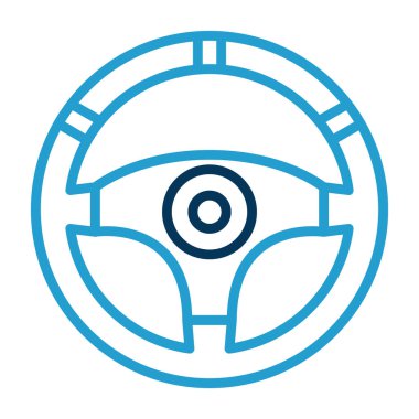 direksiyon simgesi vektör illüstrasyonu