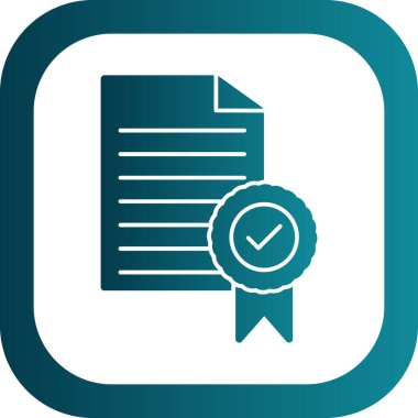 Kontrol listesi simgesinin vektör illüstrasyonu