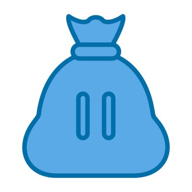 para çantası simgesi vektör illüstrasyon grafik tasarımı