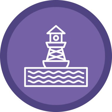 Simge vektör çizim şamandıra 