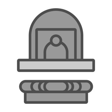 kitap vektörü simgesi, eğitim illüstrasyonu