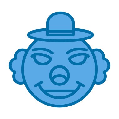 karnaval maskesi simgesi, vektör illüstrasyonu