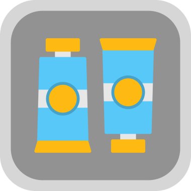 toz ile düz vektör simgesi tasarımı