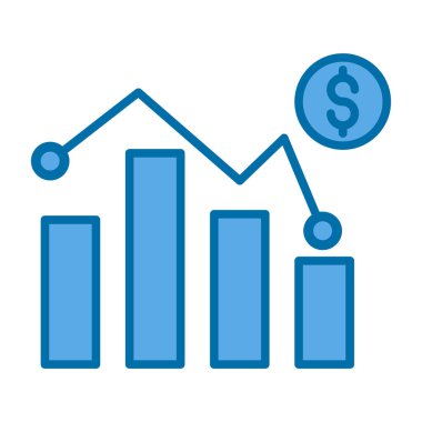 Ölçümleme, iş analizi vektör çizgisi simgesi