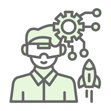 sanal gerçeklik teknolojisi simgesi