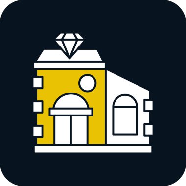 Kuyumcu web simgesi, vektör illüstrasyonu 